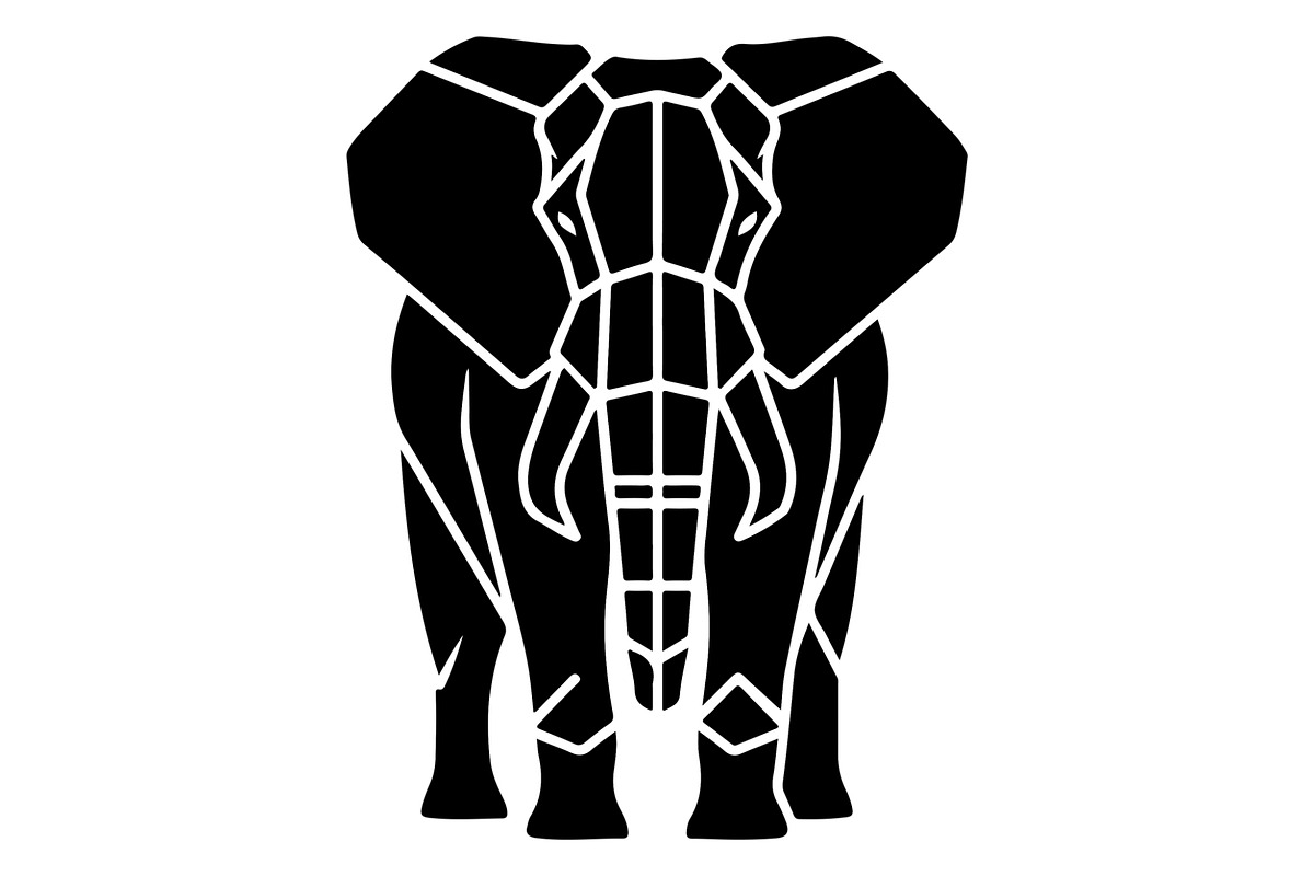 Elephant Vector Elements Bundle, an Animal Illustration by balal (Photo 15 of 18)