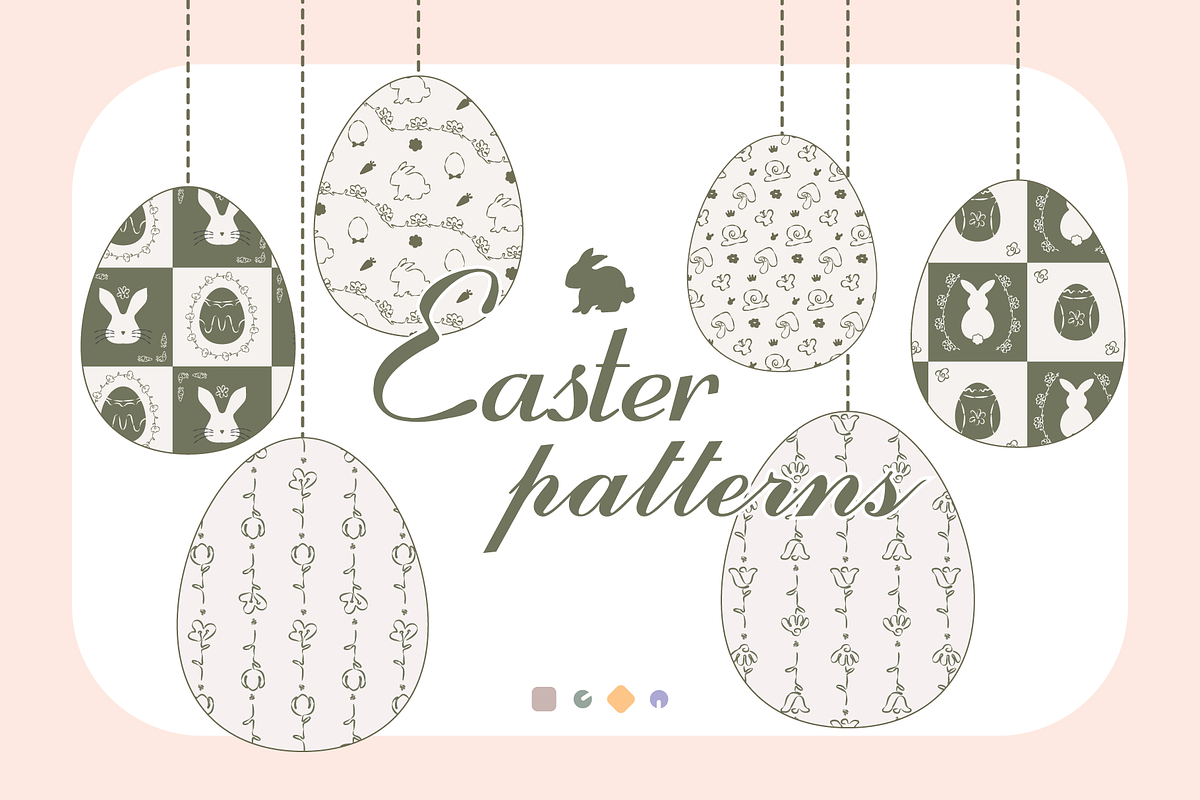 Easter Patterns, a Pattern Graphic by feverfew.an (Photo 1 of 7)
