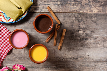 Traditional Mexican atole drink, a Food & Drink Photo by etorres69