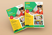 School Admission Flyer, a Flyer Template by retrographix (Thumbnail 4 of 4)