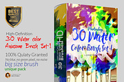 Water color Awesome Brush Set-1, a Brush Add-On by MRI STUDIO (Thumbnail 1 of 10)