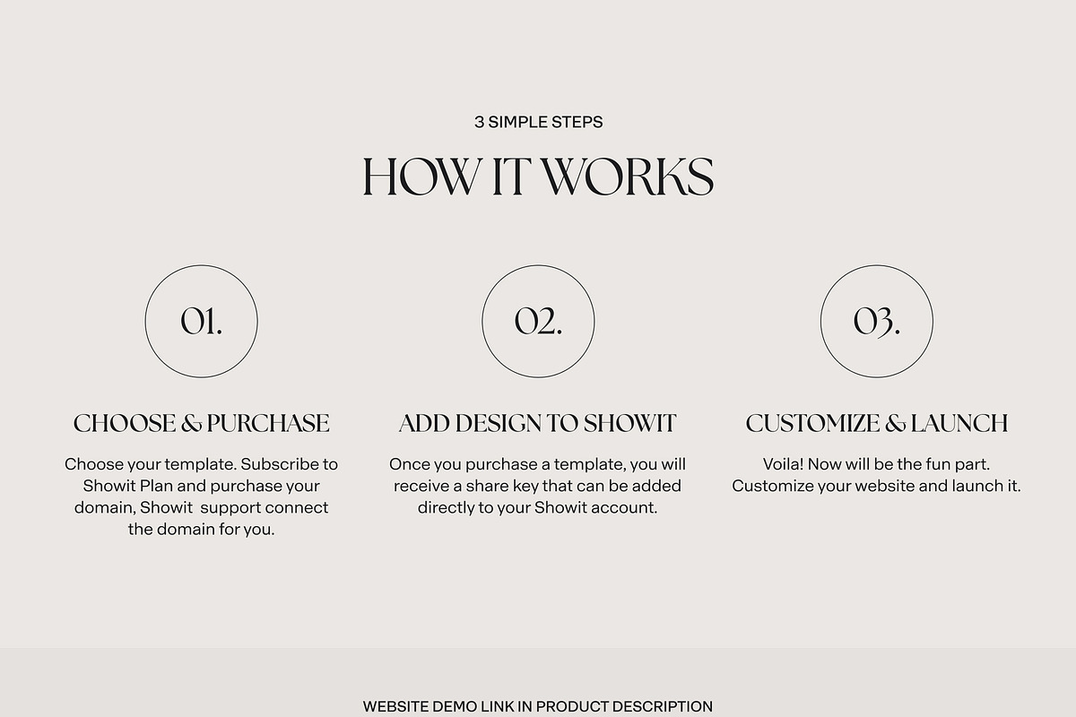 Velour | Showit & Canva Template, a Landing Page Template by Lavinia Visuals (Photo 5 of 10)