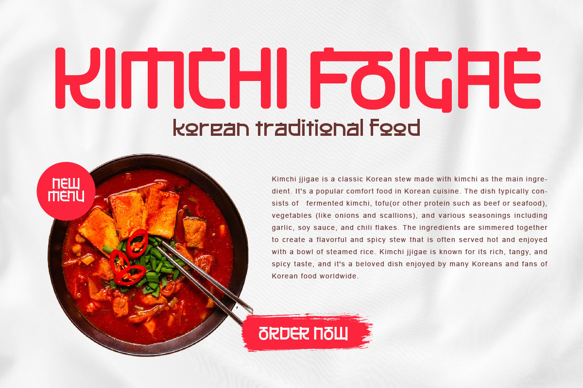 Kinserim - Korean Style Font, a Sans Serif Font by twinstd (Photo 10 of 10)