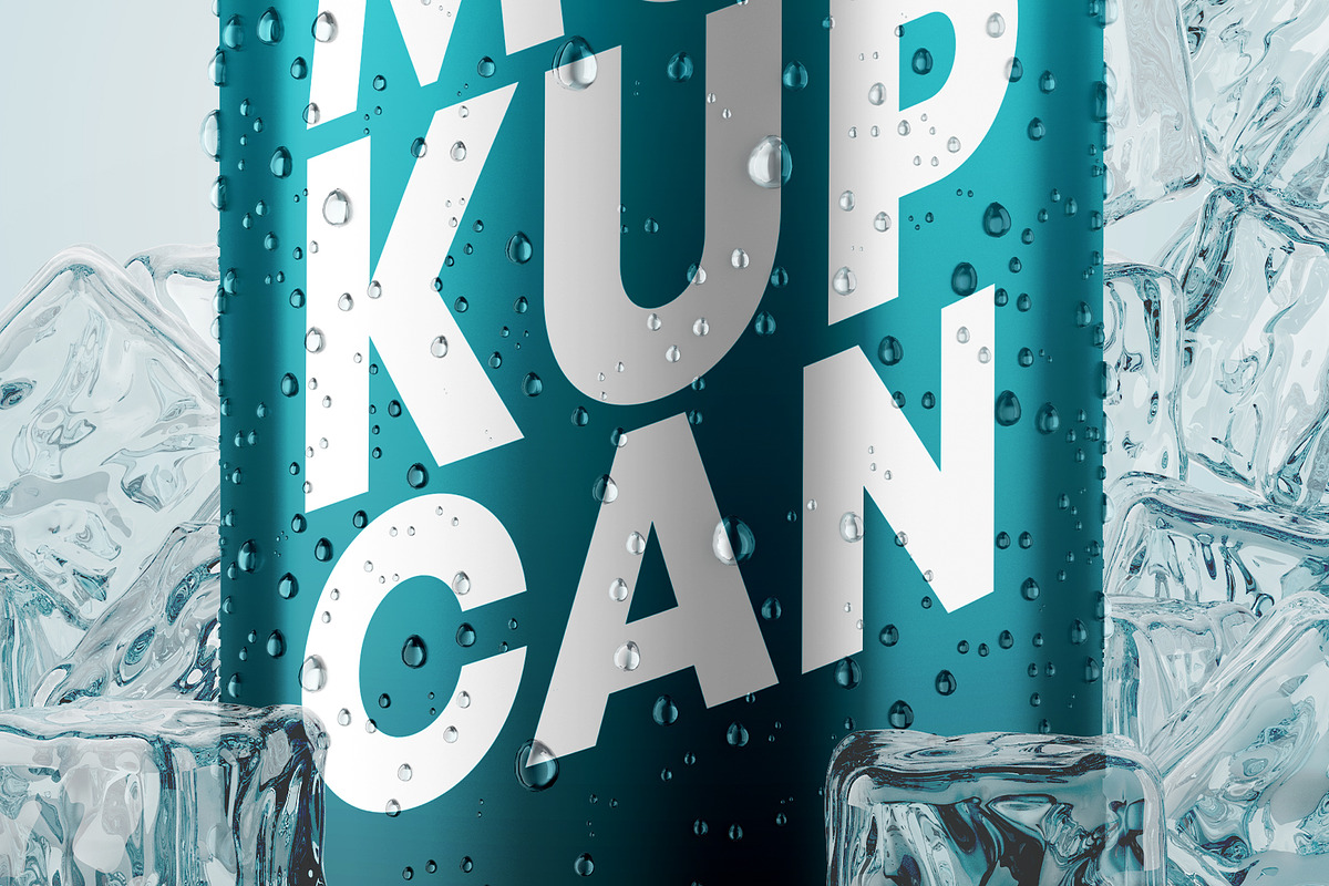 330ml 6 Metallic Can Mockups, a Product Mockup by Graphic Bird (Photo 9 of 9)