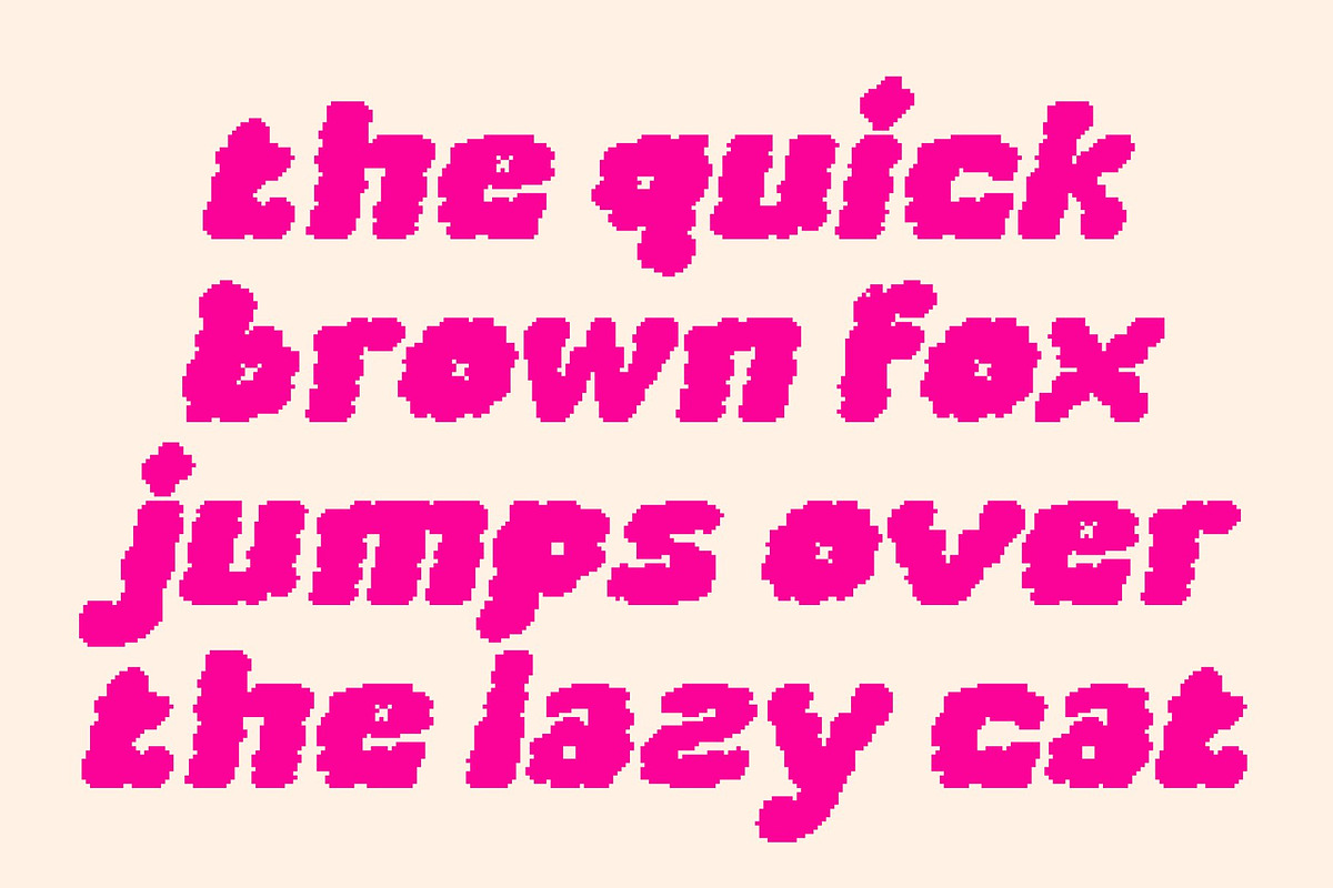 Colence Pixel, a Sans Serif Font by Craft Supply Co. (Photo 4 of 8)