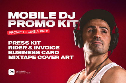 Mobile DJ Promo Press Kit | 5 in 1