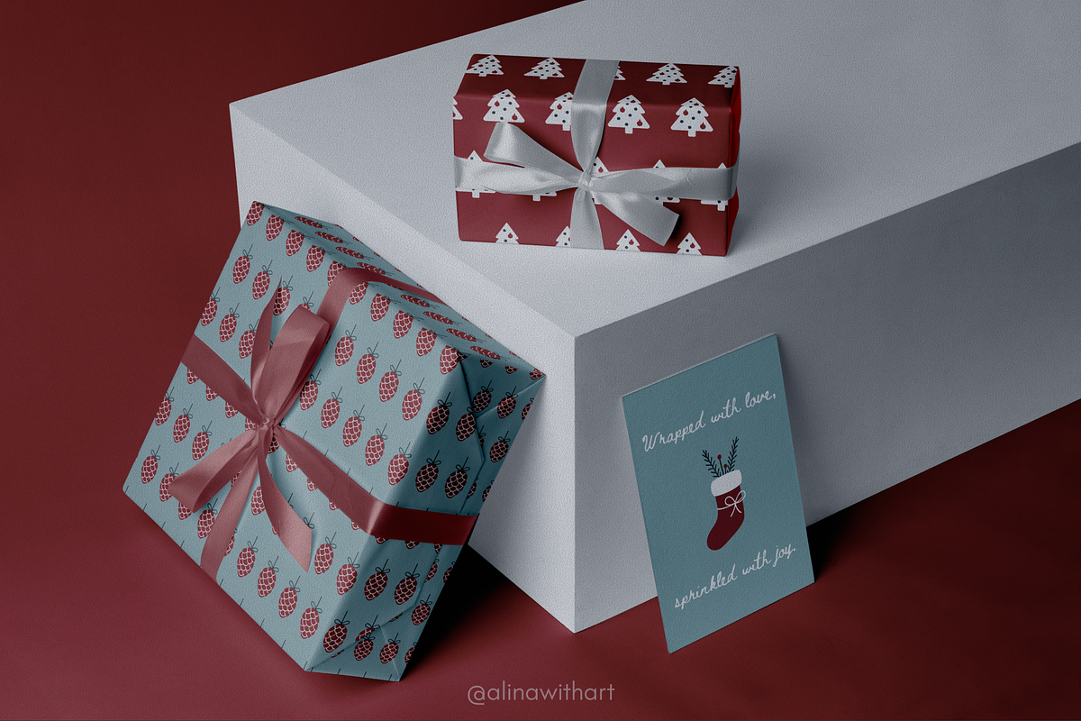 Slow Christmas Moments, a Seasonal Illustration by alinawithart (Photo 10 of 16)