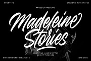 Madeleine Stories, a Handwritten Font by Damarletter (Thumbnail 1 of 8)