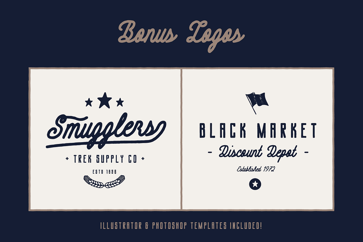 Contraband - Font Duo preview 4