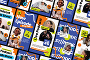 Podcast Talkshow Reel Story, a Social Media Template by Loin Studio (Thumbnail 1 of 2)