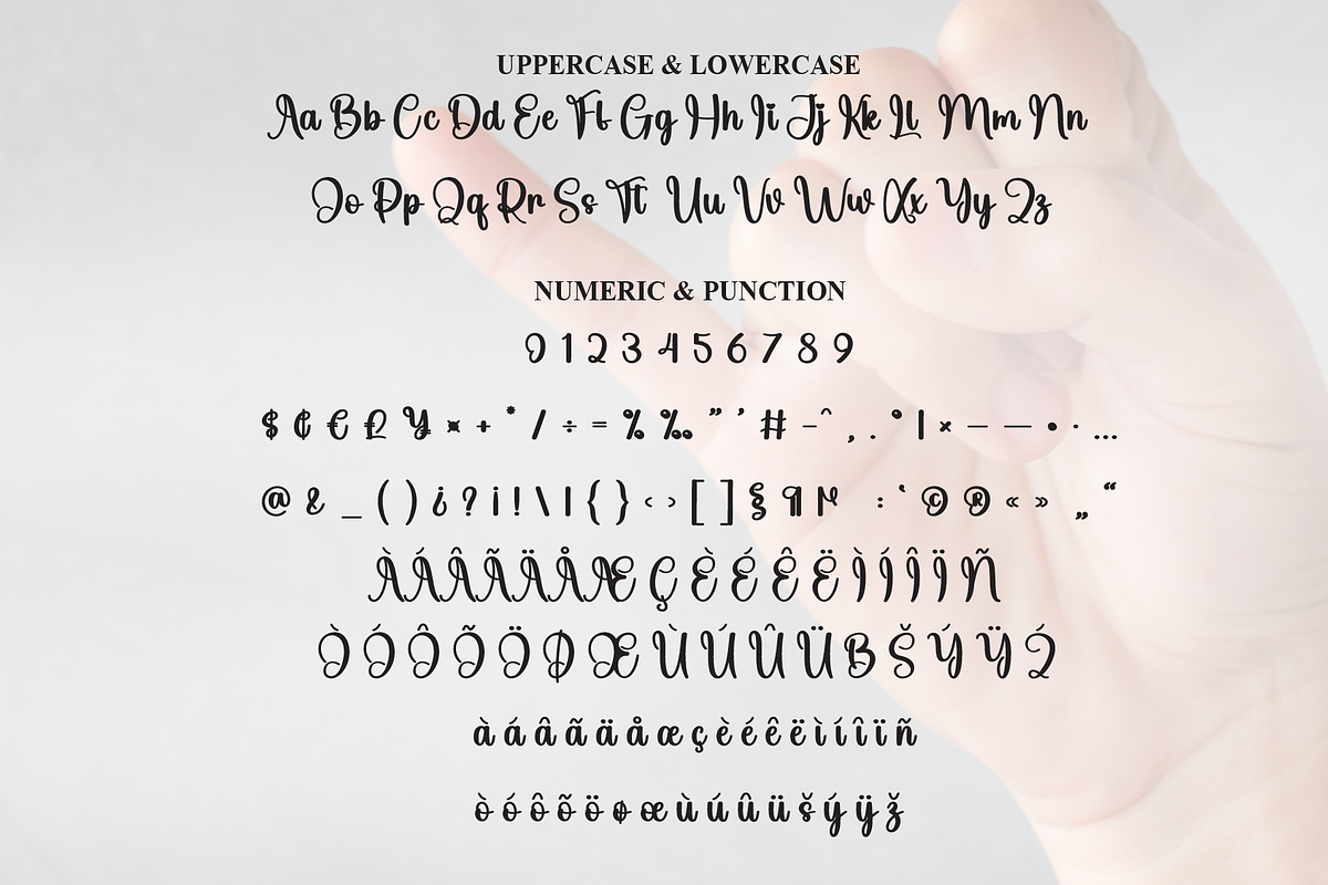 Pinkytoe | Script Font, a Handwritten Font by Scratchones (Photo 7 of 9)