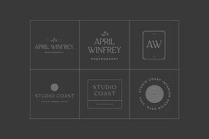 Minimal Logo Kit Templates Vol.3