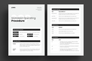 Standard Operating Procedure (SOP), a Stationery Template by Niofix (Thumbnail 3 of 6)
