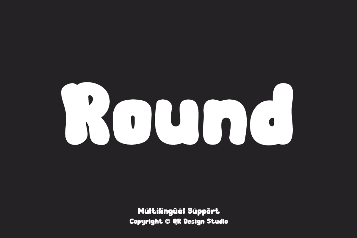 Hokey Mefun - Groovy Font, a Sans Serif Font by QR Design Studio (Photo 2 of 12)