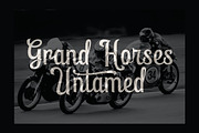 Birketts - Classy Motorcycle Font, a Script Font by Roams Type (Thumbnail 7 of 8)
