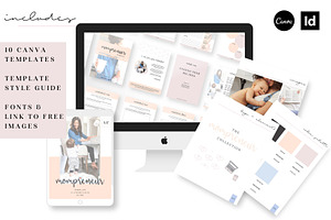 Momprenuer Canva Workbook Indesign