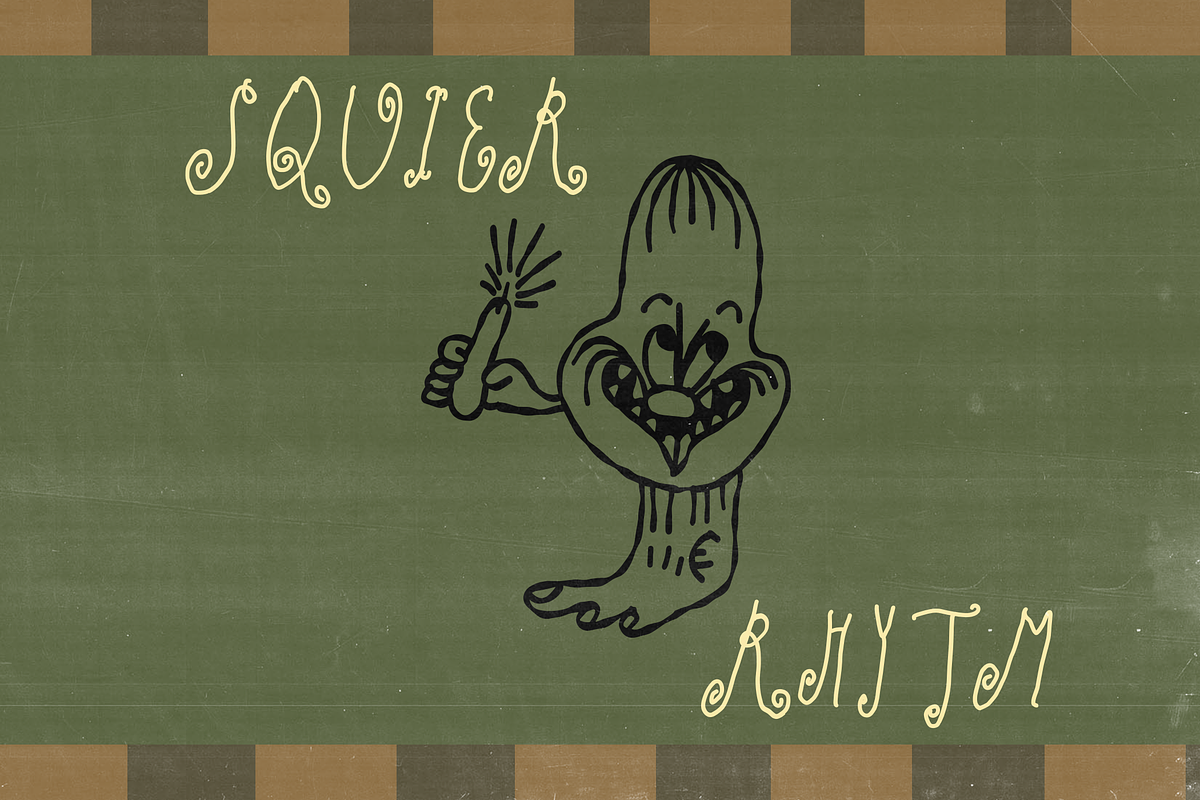 Squirky Lary, a Handwritten Font by JelekType (Photo 3 of 8)