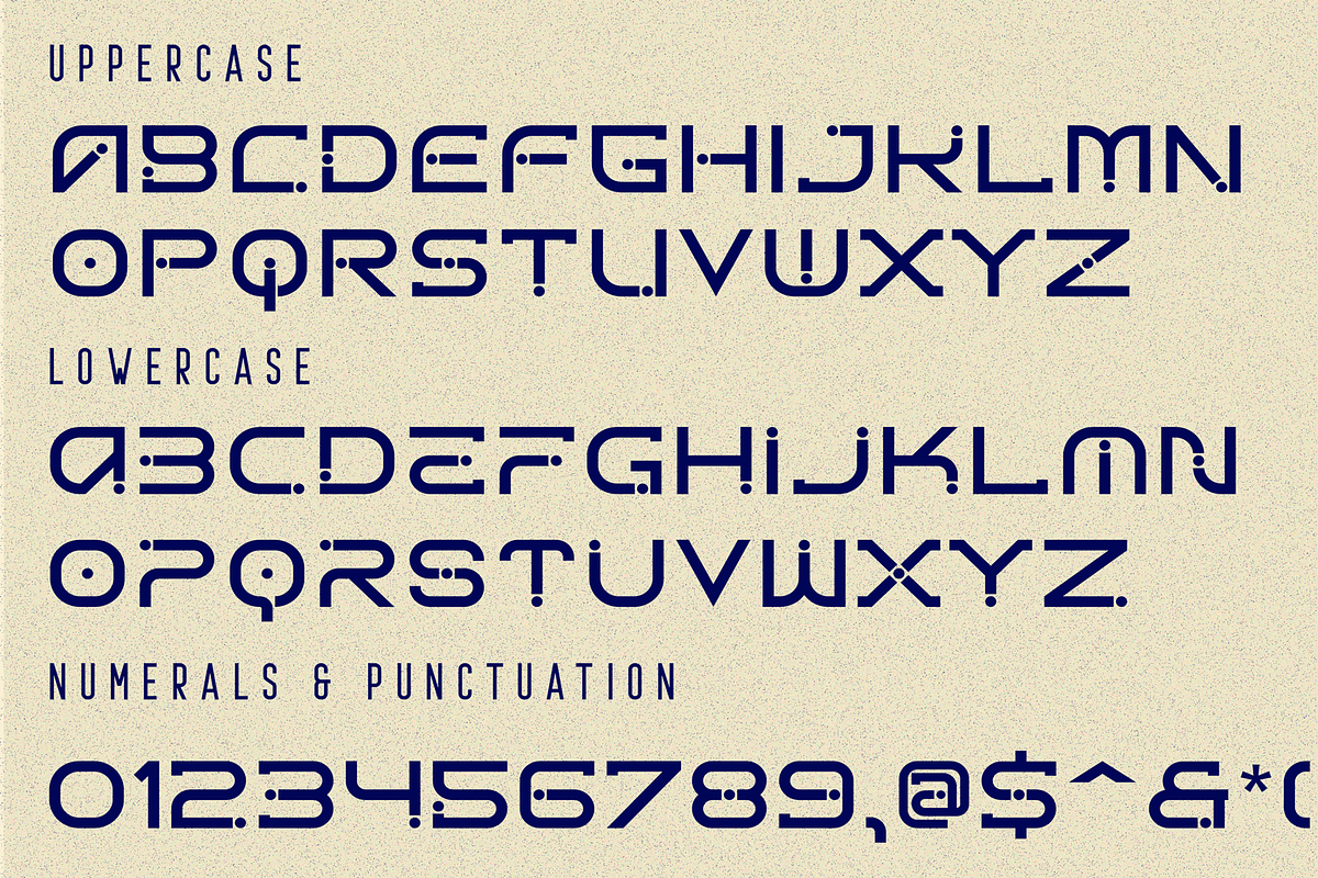 Covers Space Font, a Sans Serif Font by 177Studio (Photo 7 of 8)