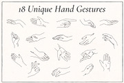 Hand Gesture Illustration Pack, a Person Illustration by statica (Thumbnail 2 of 6)