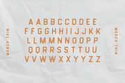 Merch Regular + Thin, a Sans Serif Font by Midnight Grim (Thumbnail 4 of 6)