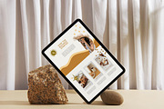 Boho Canva Website Template, a Landing Page Template by Anna Design Studio (Thumbnail 3 of 8)