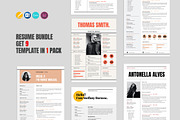 Resume Bundle, a Resume Template by Occy Design (Thumbnail 1 of 28)