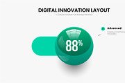 3D Ball Infographic Design Screens, a Presentation Template by provector (Thumbnail 27 of 31)