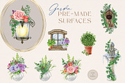 Garden Birds Watercolor Painted Set, an Animal Illustration by AnitaPol (Thumbnail 17 of 21)