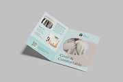 A5 Bifold Brochure Mockup, an Advertising Mockup by lamorastudio (Thumbnail 6 of 12)