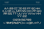 Yorcas - Futuristic Sans Typeface, a Sans Serif Font by Bentype Studio (Thumbnail 3 of 6)
