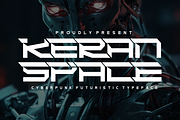 Keran Space Font, a Sans Serif Font by 177Studio (Thumbnail 1 of 8)