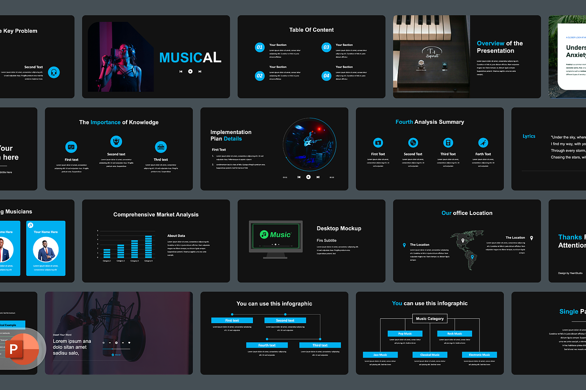 Music Presentation Template