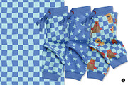 Animal Heros Seamless Patterns, an Illustration by Andrea Liesert (Thumbnail 4 of 7)