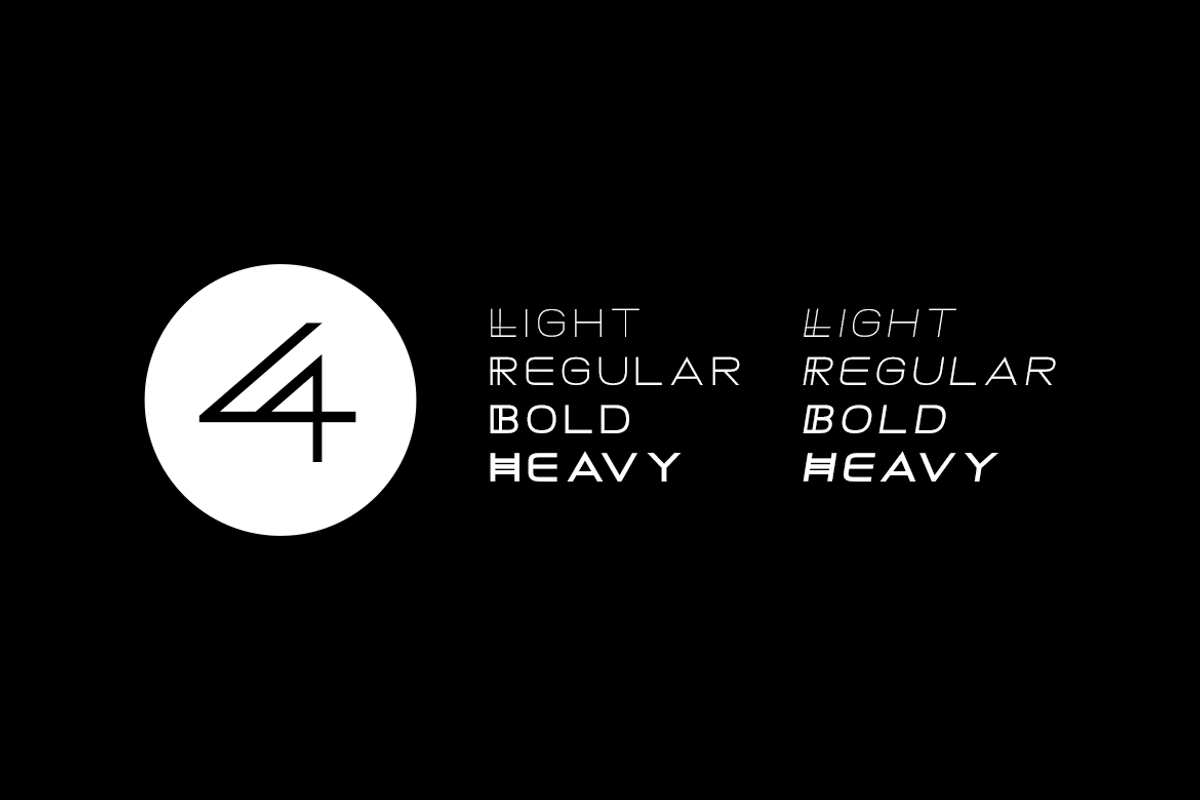 BLACK - Mysterious / Hybrid Typeface, a Font by Designova® (Photo 11 of 11)