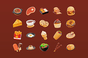 20 Food and Culinary 3D Icon Set, a Food & Drink 3D Model by Bilicube Studio (Thumbnail 5 of 6)