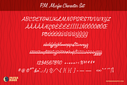 PM Murfee Mid-Century Script Font, a Script Font by Paper Moon Graphic Supply (Thumbnail 2 of 10)