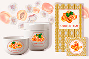 Apricot Jam & Juice, watercolor, a Food Illustration by EL_SUHOVA (Thumbnail 10 of 14)