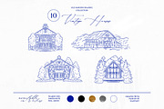 Adele Vintage Frame Collection, an Object Graphic by NassyArt (Thumbnail 9 of 16)