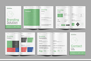 Brand Guideline Template, a Brochure Template by ClickPaint_Studio (Thumbnail 1 of 5)