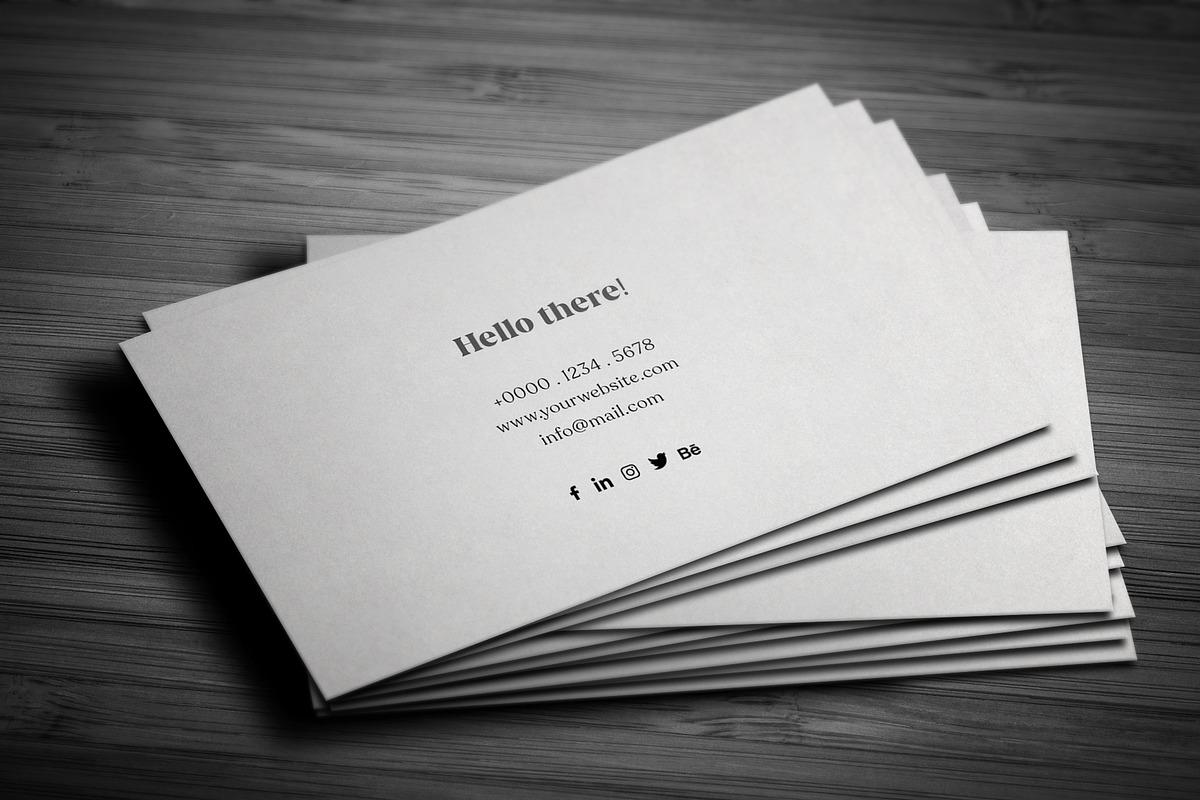 Creative Elegant Business Card, a Business Card Template by Saman Osama (Photo 3 of 7)