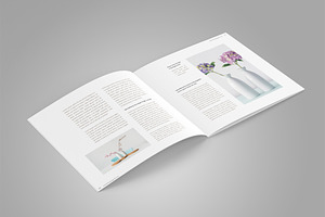 Square Magazine Template