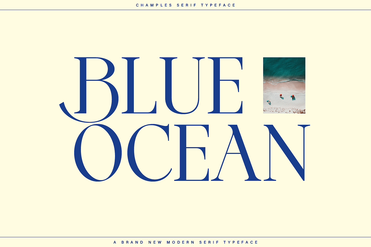 Champles A Modern Serif Typeface, a Serif Font by Comactype Foundry (Photo 4 of 20)