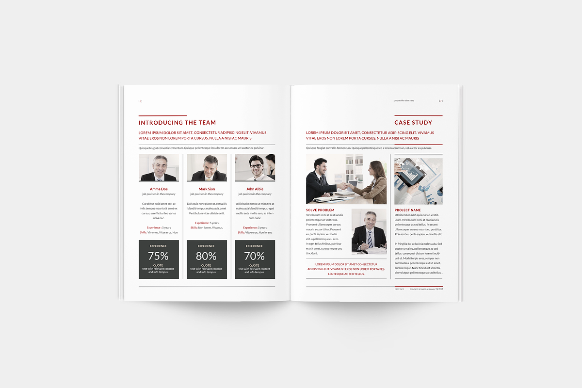 Business Proposal, a Brochure Template by silukEight (Photo 4 of 9)