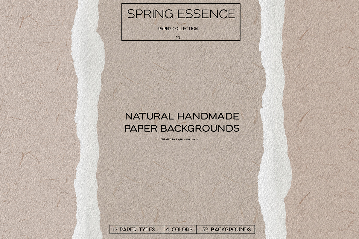 Spring Essence Paper Collection, a Background Graphic by Liquid Amethyst Art (Photo 5 of 5)