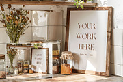 Rustic A4 Frame Mockup FR-KI-01, a Household Mockup by Callistemon Creative (Thumbnail 2 of 8)