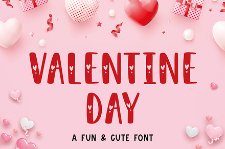VALENTINE DAY, a Handwritten Font by Mozatype