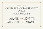 Avante - Modern Classy Font, a Serif Font by Aqeel_Art (Thumbnail 7 of 8)