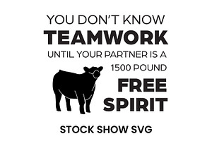 Funny Stock Show SVG