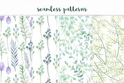 Floral Patterns Bundle 90% OFF, a Pattern Graphic by Spasibenko Art (Thumbnail 12 of 21)