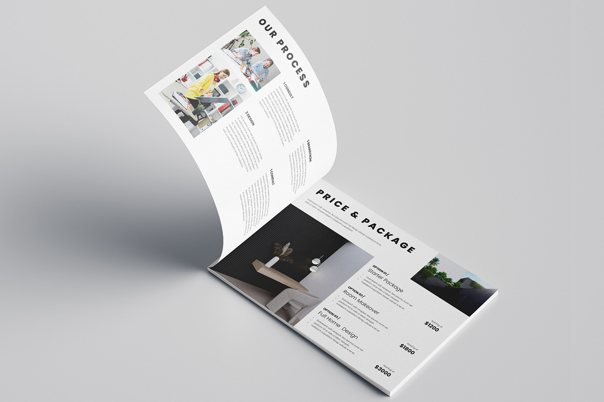 Interior Brochure Template, a Brochure Template by Niofix (Photo 7 of 10)